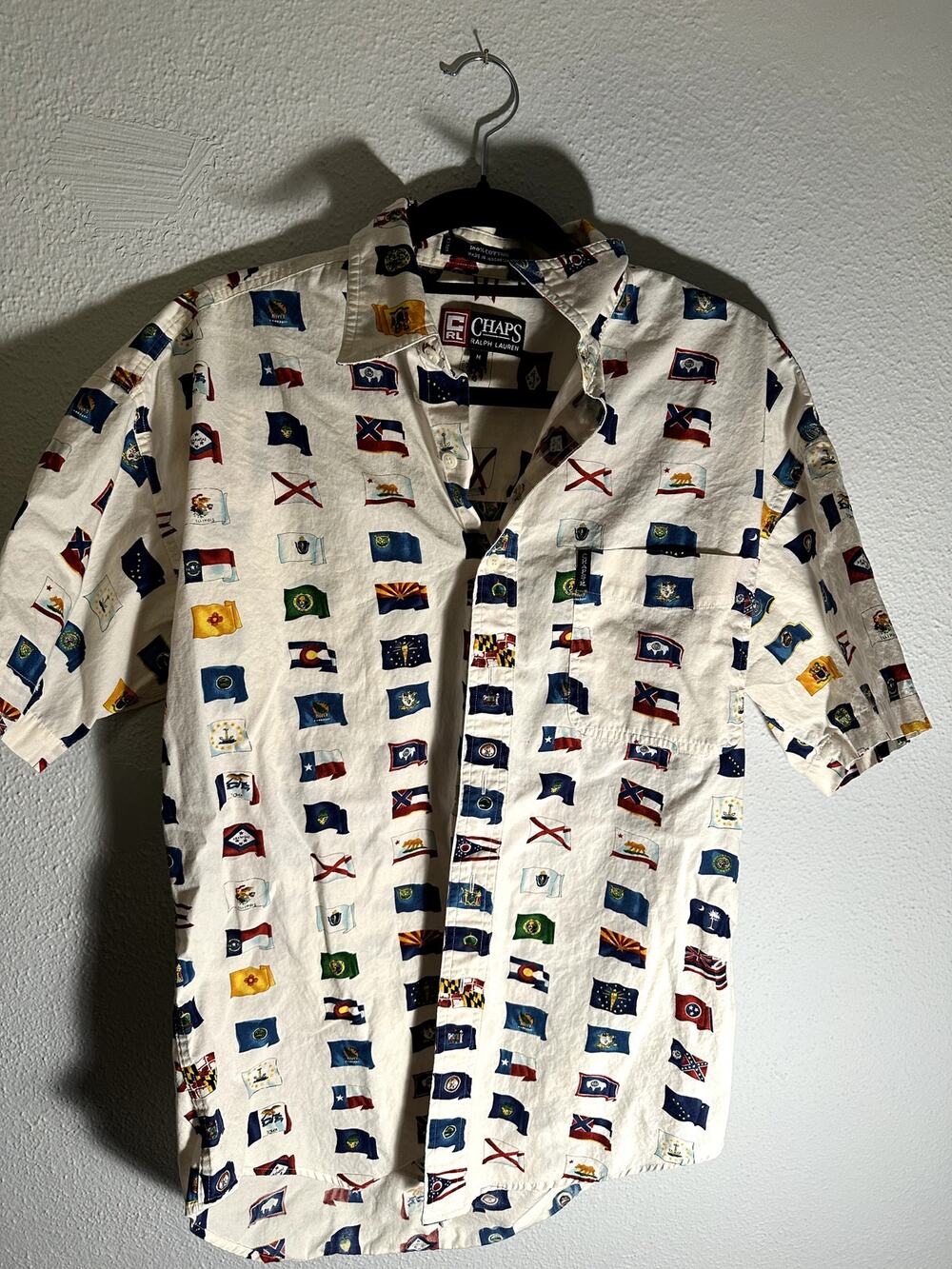 Chaps State flag button down